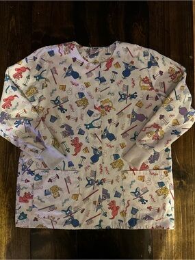 Landau Art works Dental scrub jacket